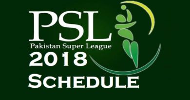 Pakistan Super League 2018 (PSL 2018)