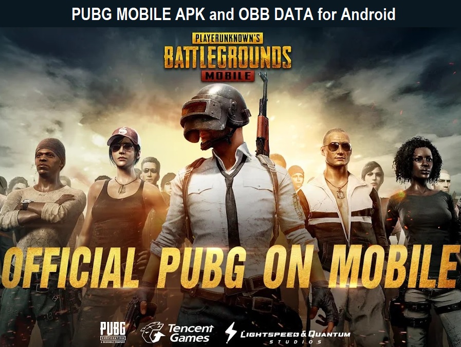 PUBG MOBILE APK and OBB DATA for Android