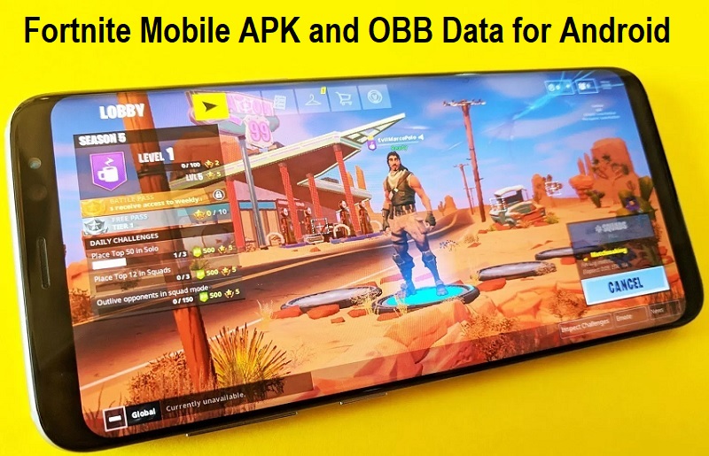 Download Fortnite Mobile Apk And Obb Data Offline For Android Direct Links