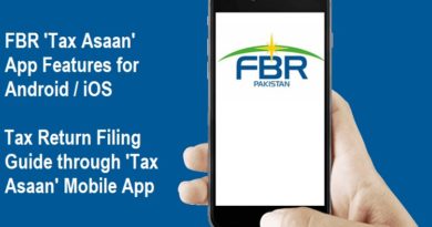 FBR Tax Asaan App Features and Tax Return Filing Guide